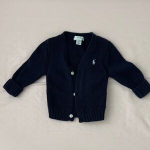 Ralph Lauren Navy Blue Kids Sweater